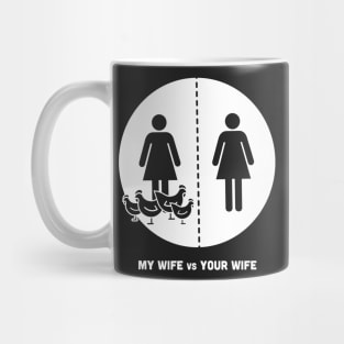 My Wife | Funny Chicken Farmer Design Mug